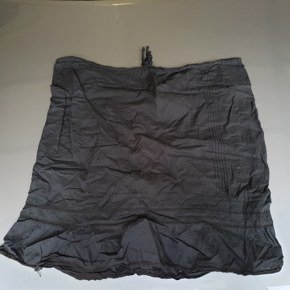 Knee length skirt